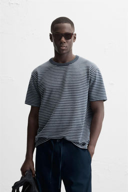 STRIPED JACQUARD SWEATSHIRT - Zara фото 2