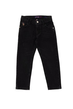 Черные джинсовые брюки для мальчика - U.s. polo assn фото 10