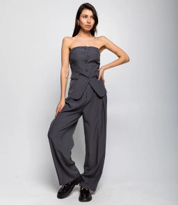 Костюм #КТ6023 (2), серый