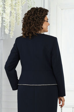 Платье Ninele 7431-Р темно-синий - Mira fashion фото 1187