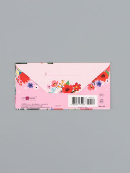 Цена за 10 шт. Конверт для денег Цветы яркие, 16,5 х 8 см