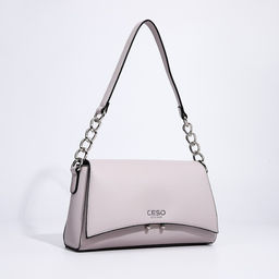 Сумка-мессенджер на магнитах, цвет серо-сиреневый - Simaland фото 6