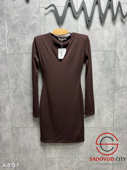 Платье-скимс с объемными плечиками - Bruno фото 5