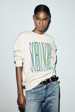 SLOGAN SWEATSHIRT
