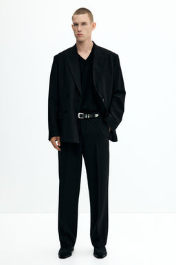 Pantal?n sastre con brillo Loose Fit - H&m фото 2