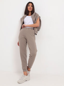 Брюки женские трикотажные KATHARINA KROSS KK-TRK-003K-серо-бежевый фото 5