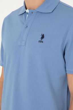 Мужская темно-синяя базовая футболка Неожиданная скидка в корзине - U.s. polo assn фото 7