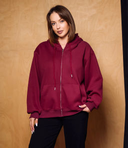 Толстовка #КТ900 (1), бордовый