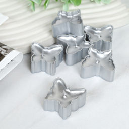 Свеча 12 штук Бабочка / M-1201 /уп 24/96/золото - ГалеонТрейд фото 3