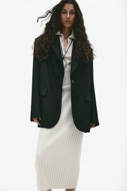 Falda en punto de canale - H&m фото 3
