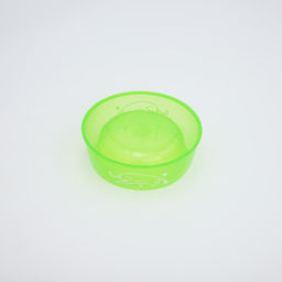 Миска пластиковая Котик и звёзды, 300 мл, зелёный - Пушистое счастье фото 3