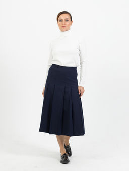 с шерстью в составе! юбка расклешенная - Трика фото 3