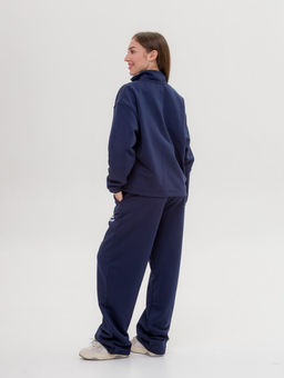 327 Костюм-трансформер с утяжками, темно-синий - Knitka wear фото 8