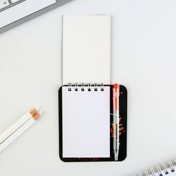 Подарочный набор, блокнот 9?10.4 см и мини-ручка С 23 Февраля. Классика - Artfox фото 5