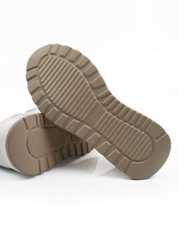 03-A238-2 WHITE Кроссовки женские (натуральная кожа)