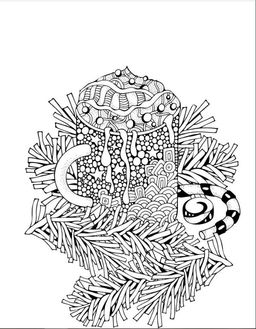 Время для Хюгге. Мини-раскраска-антистресс для творчества и вдохновения