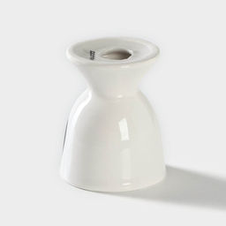 Подставка для яиц Доляна «Панда», 5×5×6.2 см, доломит, белая