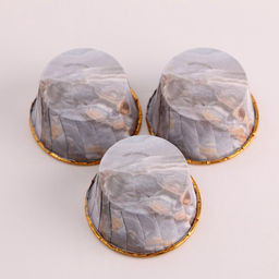 Цена за 50 шт. Форма для выпечки кексов и капкейков, кондитерская упаковка, «Белый мрамор», 7×4×5 см