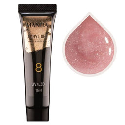 Manita Professional Акриловый гель для моделирования ногтей №08, 15 мл MP110115