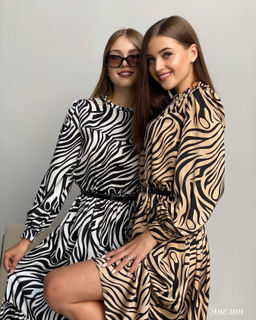 Платье Эмелин (коричневый) - Nadi bordo фото 8