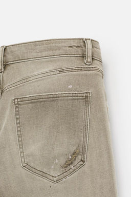 RIPPED SKINNY FIT JEANS - Zara фото 18