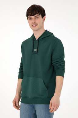 Мужской темно-зеленый свитшот Неожиданная скидка в корзине - U.s. polo assn фото 3