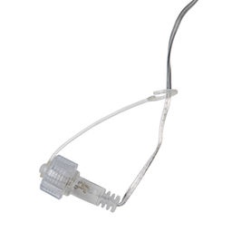 ULD-B12006-195/TTK WHITE IP44 Бахрома светодиодная с эффектом мерцания, 12м. Соединяемая. 195 светодиодов. Белый свет. Провод прозрачный. ТМ Uniel