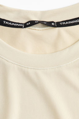 Camiseta de deporte boxy con DryMove Loose Fit - H&m фото 8