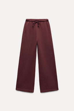 STRAIGHT-LEG PLUSH TROUSERS - Zara фото 32