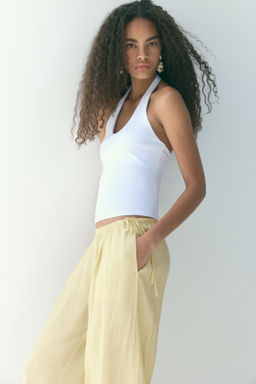 Pantal?n globo con cord?n de ajuste - H&m фото 7