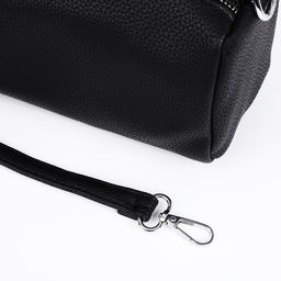 Сумка-багет на молнии, цвет чёрный - Simaland фото 6