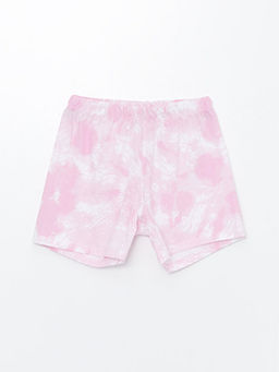Beli Lastikli Batik Desenli K?z ?ocuk Pijama ?ort