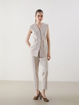 Beli Lastikli Kad?n Pantolon