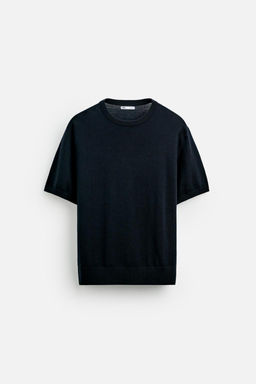 100% WOOL KNIT T-SHIRT - LIMITED EDITION - Zara фото 6
