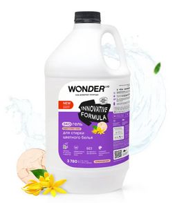 Экогель для стирки цветного белья (пудра и иланг-иланг) 3,78 л WONDER LAB/вондер лаб  фото 2