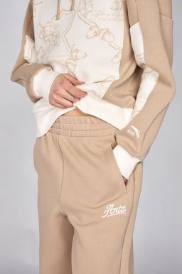 Брюки трикотажные Бежевый Vintage sports Knit Track Pants