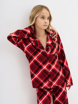 Красная пижама в клетку - Kogankids фото 11