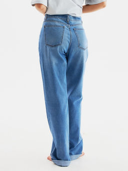 Джинсы женские бойфренды MINAKU SELVEDGE denim, размер 40, синие