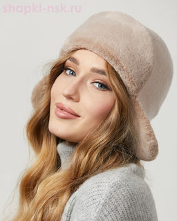 Нон-стоп шерсть ладен Ушанка женская (55-58)