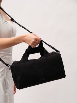 Замшевая сумка Bowling DBR 31378 черный  фото 8