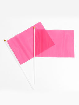 Цена за 2 шт. Флаг на палочке, набор 10 штук, 14×21 см, полиэстер