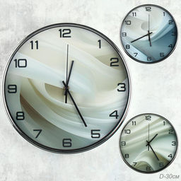 Цена за 1 шт. Часы настенные 30 см / 5625 /уп 20/ - Галеонтрейд фото 3
