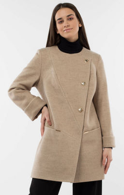01-07444 Пальто женское демисезонное