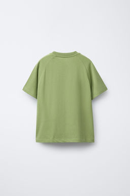 SLOGAN PRINT T-SHIRT AND BERMUDA SHORTS SET - Zara фото 3