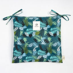 Сидушка Этель Папоротник 42х42 см, 80% хл, 20% пэ, сатин 110 г/м2  фото 4