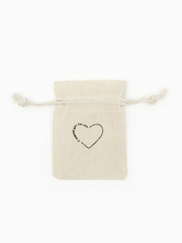 Цена за 50 шт. Мешочек подарочный Нежность лён, 7?9 см, бежевый - Simaland фото 3