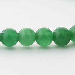 Браслет Классика 6 мм из зелёного авантюрина - Agat77 фото 3