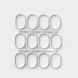 Штора для ванной Доляна «Орион», 180×180 см, белая