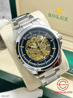 Часы для мужчин с металлическим браслетом