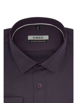 Сорочка мужская длинный рукав GREG 734/239/0842/ZN/1p  фото 3